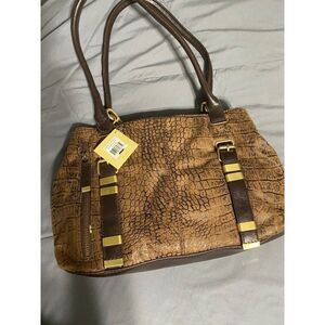 Gal distressed harness purse